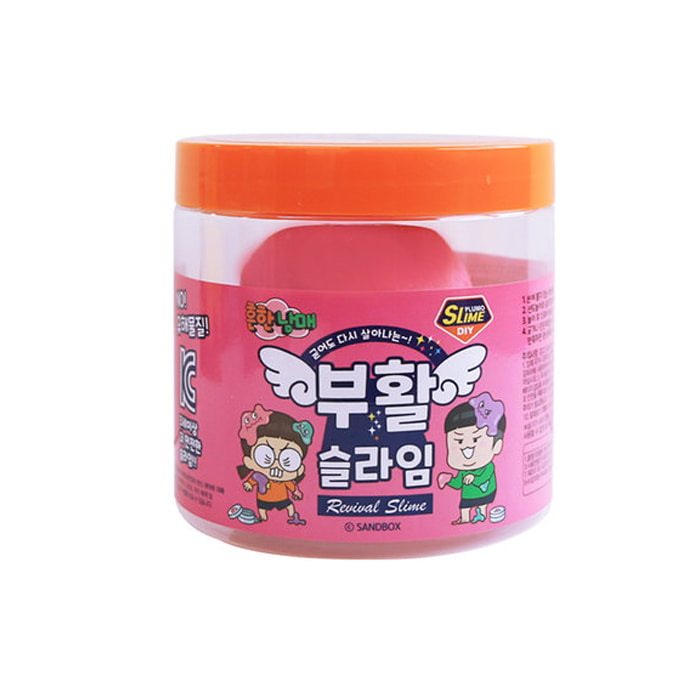 [보아스린] 흔한남매 쁠루모 부활슬라임 300g 핑크