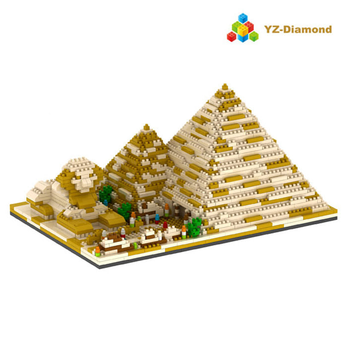 [YZ다이아몬드] 피라미드 나노블럭 MBNM-YZ059
