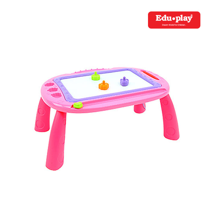 [쿠쿠토이즈] Edu-Play IQ 컬러보드 핑크 (테이블형)